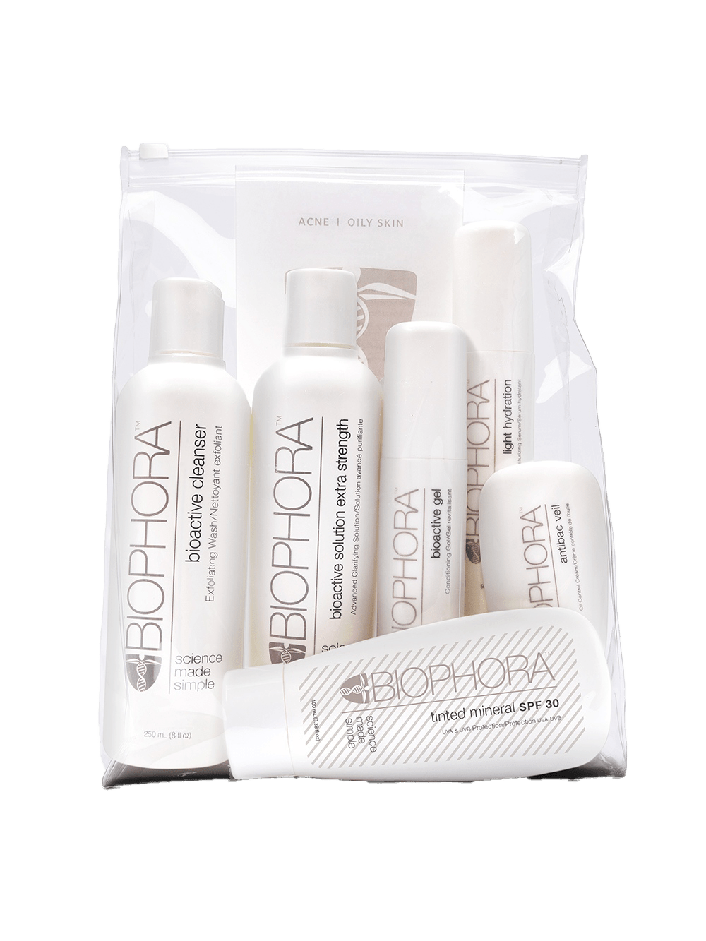 Biophora - Acne Oily 30mL Retail Kit - Espace Skins Montreal