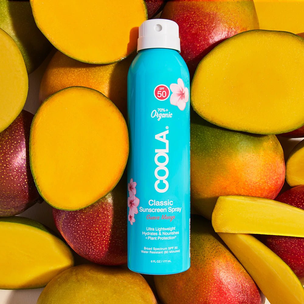 Classic Body Organic Sunscreen Spray SPF 50 - Guava Mango - Espace Skins Montreal