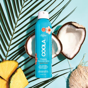 Classic Body SPF 30 Tropical Coconut Sunscreen Spray - Espace Skins Montreal