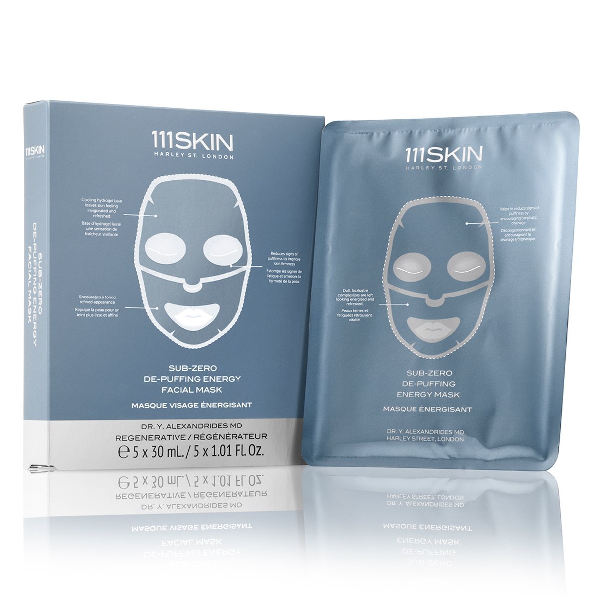 Sub Zero De-puffing Energy Face Mask Box (5) - Espace Skins Montreal