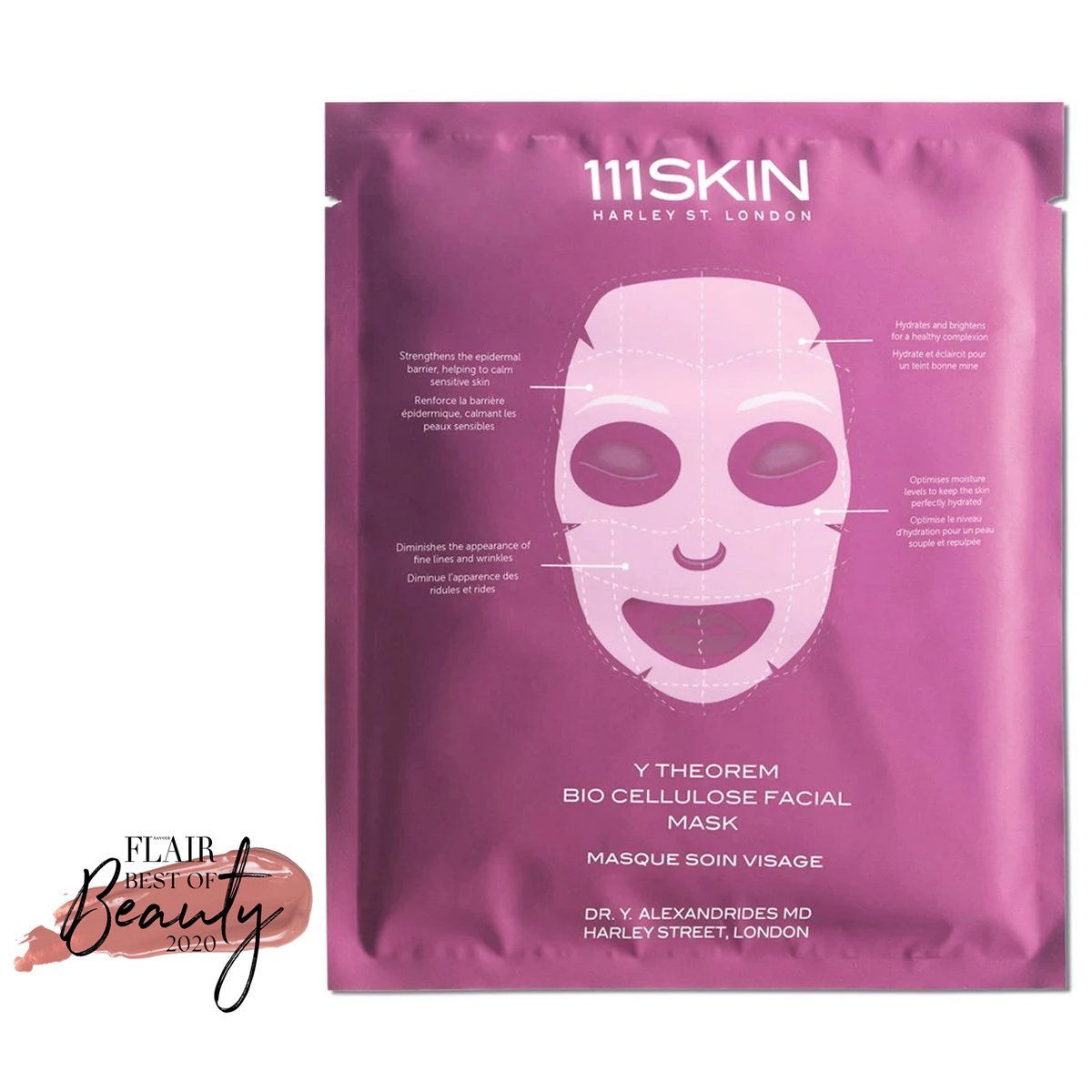 Y Theorem Bio Cellulose Facial Mask Box (5) - Espace Skins Montreal